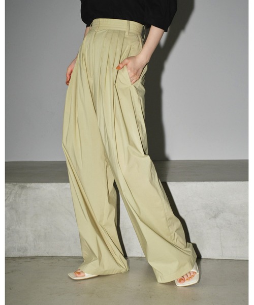 「TODAYFUL」 パンツ 38inch ネイビー レディース_画像8