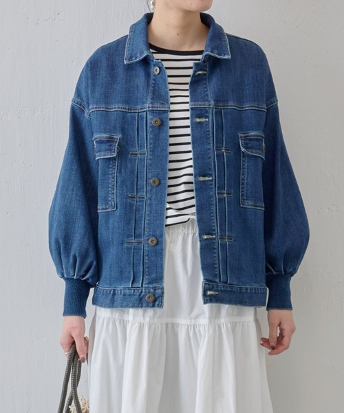 BEARDSLEY（ビアズリー） ジャケット L インディゴブルー レディース