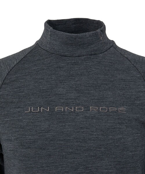 JUN&ROPE'（ジュンアンドロペ） tシャツ 「NOIR」ウールナイロン長袖