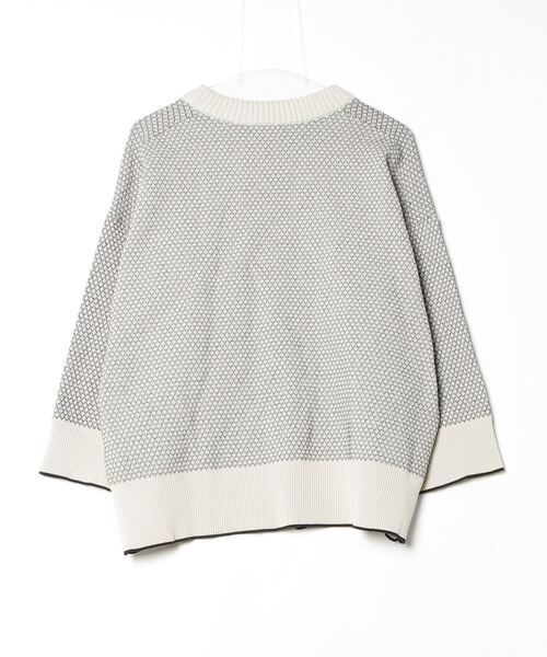 「JEANASIS」 ニットカーディガン FREE ベージュ レディース_画像2