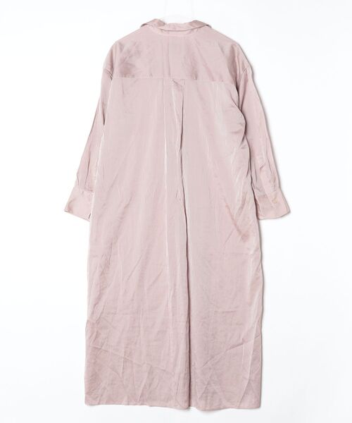 「journal standard L'essage」 シャツワンピース - ピンク レディース_画像2