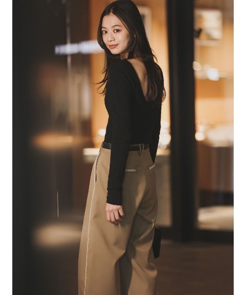 anuans（アニュアンス） ニット セーター ニットボディスーツ