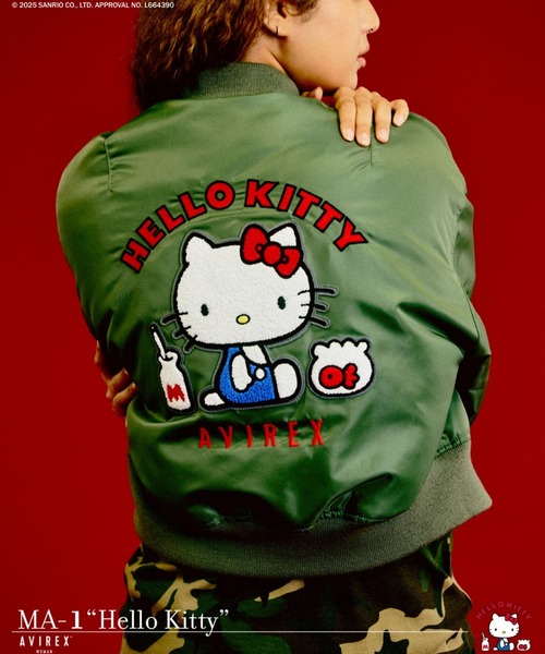 AVIREX(アヴィレックス) ma1 ma-1 「AVIREX×HELLO KITTY」MA-1 AVIREX(アヴィレックス) ma1 ma-1 「AVIREX×HELLO KITTY」MA-1