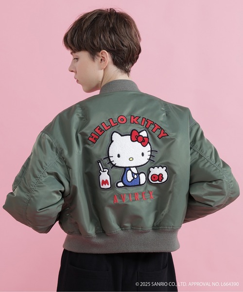 ma1 ma-1 「AVIREX×HELLO KITTY」MA-1 レディースの画像