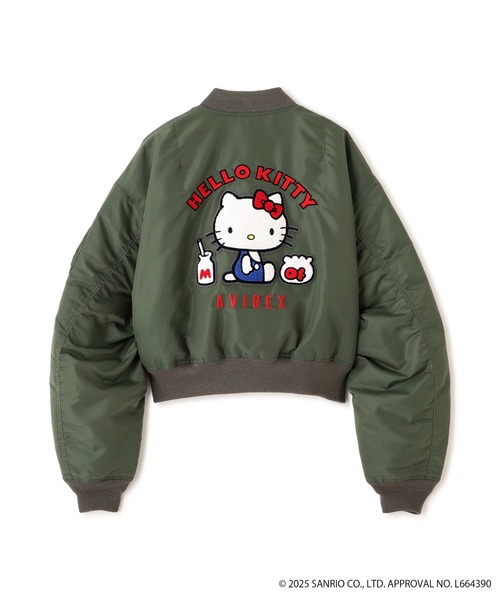 ma1 ma-1 「AVIREX×HELLO KITTY」MA-1 レディースの画像