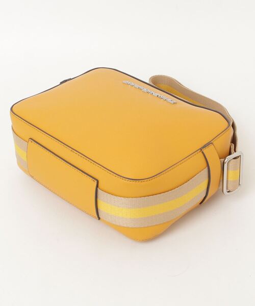 「ADOLFO DOMINGUEZ」 ショルダーバッグ - イエロー レディース_画像3