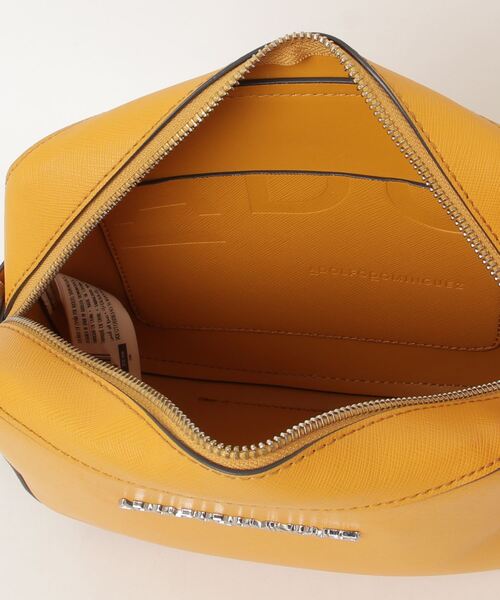 「ADOLFO DOMINGUEZ」 ショルダーバッグ - イエロー レディース_画像4