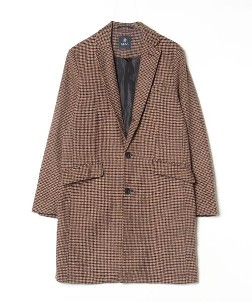 nano universe チェスターコート ブラウン Ｌ NANOuniverse ナノユニバース チェスターコート ブラウン L 【公式通販】