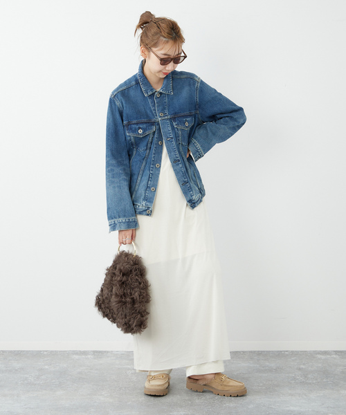 plage（プラージュ） デニムジャケット 38 ネイビー レディース