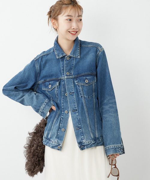 plage デニムジャケット36 plage（プラージュ） デニムジャケット 38 ネイビー レディース