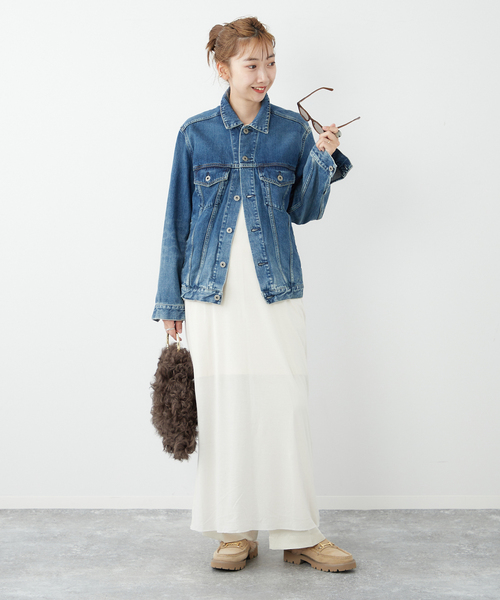 plage（プラージュ） デニムジャケット 38 ネイビー レディース