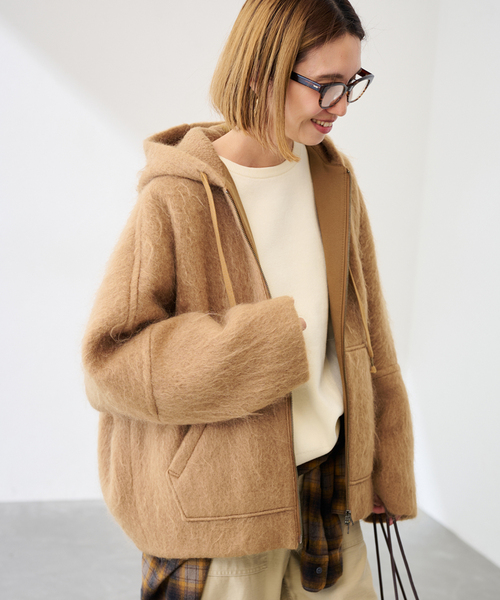 FRAMeWORK（フレームワーク） コート アウター シャギーフーディ