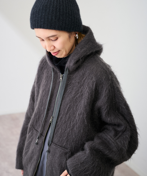 FRAMeWORK（フレームワーク） コート アウター シャギーフーディ