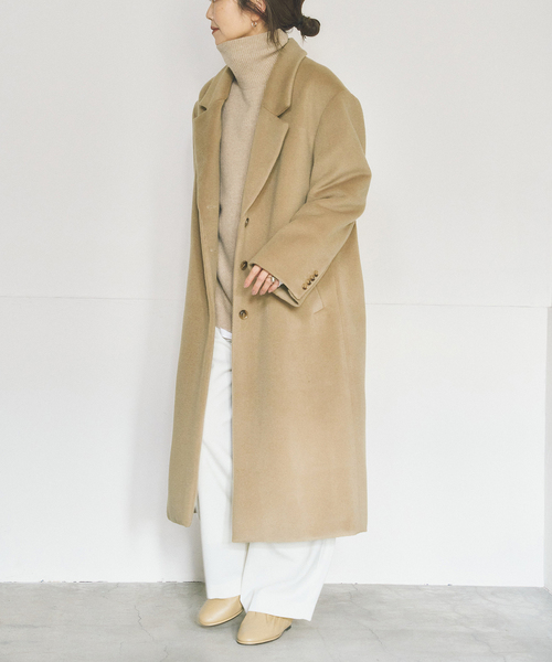 plage（プラージュ） コート チェスターコート WORSTED BEAVER CHESTER