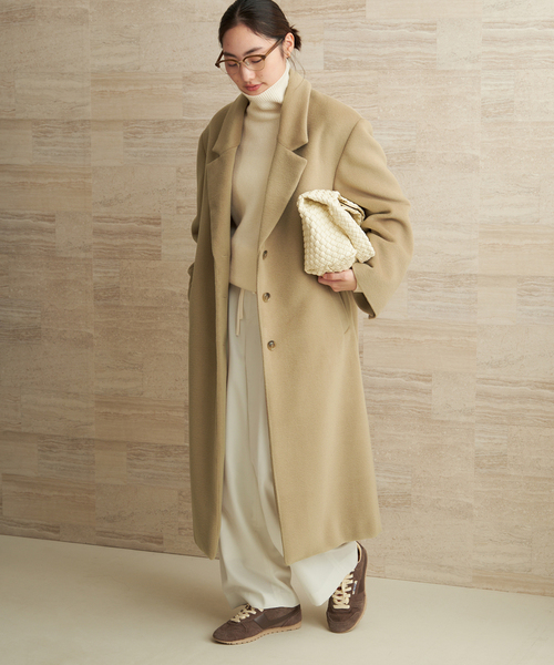 plage（プラージュ） コート チェスターコート WORSTED BEAVER CHESTER