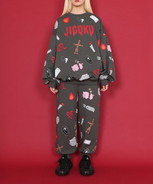 「PUNYUS」 スウェットパンツ 3 ホワイト レディース_画像2