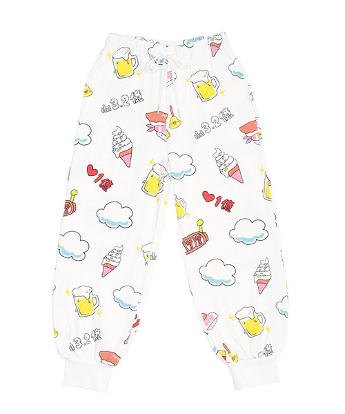 「PUNYUS」 スウェットパンツ 3 ホワイト レディース_画像9