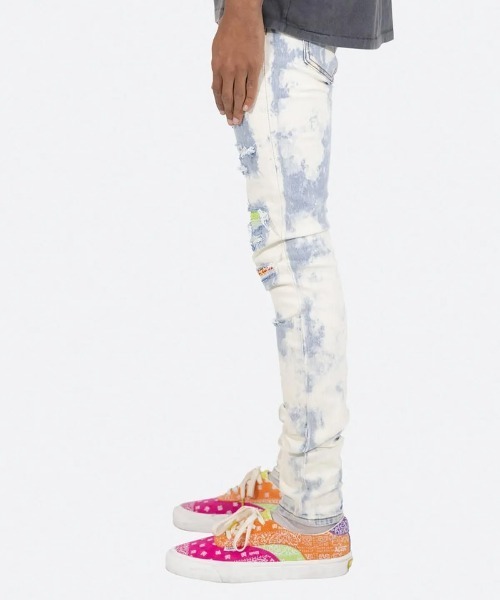 mnml（ミニマル） ジーンズ mnml/ミニマル/X409 RHINESTONE SKINNY