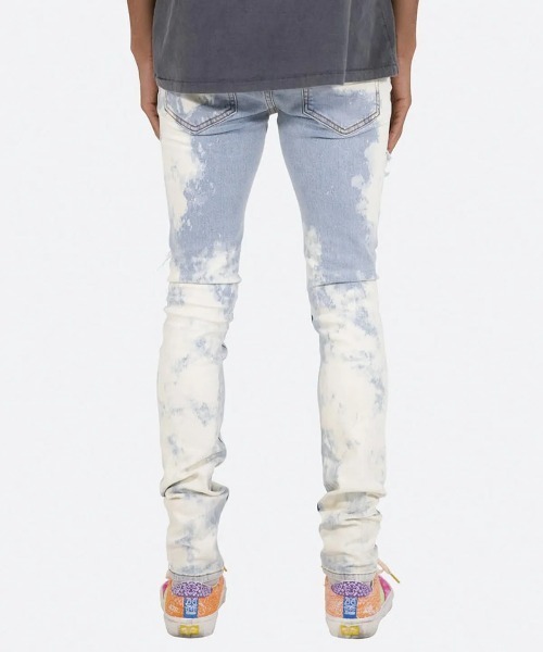 mnml（ミニマル） ジーンズ mnml/ミニマル/X409 RHINESTONE SKINNY