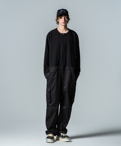 glamb グラム　ブラック　オールインワン　つなぎ　2(M) glamb（グラム） オールインワン L ブラック メンズ : ZOZOTOWN Yahoo