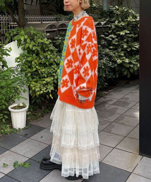 「HELLO.SANFRANCISCO」 スカート ONE SIZE ピンク レディース_画像6