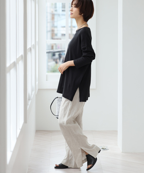 「MILLER」 長袖カットソー FREE ブラック レディース_画像4