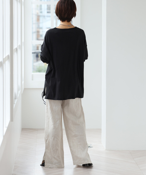 「MILLER」 長袖カットソー FREE ブラック レディース_画像5