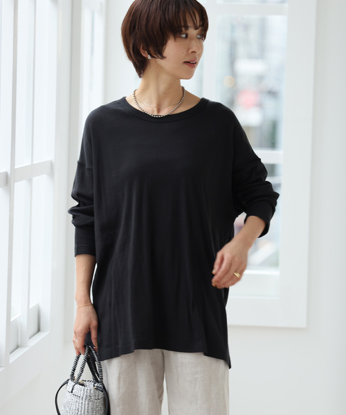 「MILLER」 長袖カットソー FREE ブラック レディース_画像7