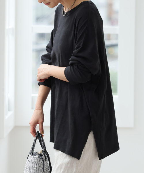 「MILLER」 長袖カットソー FREE ブラック レディース_画像9