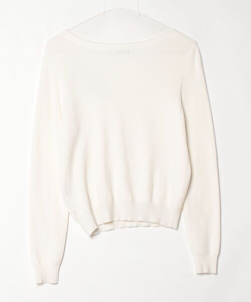 「Aveniretoile」 長袖ニット 36 ベージュ レディース_画像2