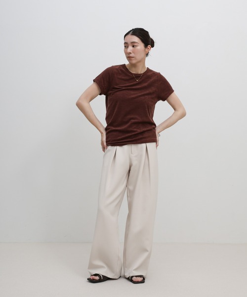 mccaページ１ select MOCA（セレクトモカ） tシャツ ベーシックパイルTシャツ