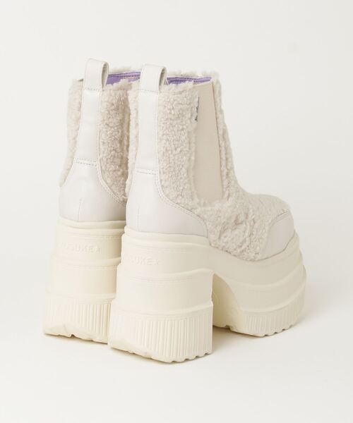 「YOSUKE」 ブーツ L ホワイト系その他 レディース_画像2