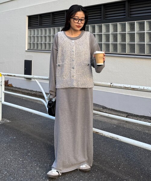 CIAOPANIC TYPY（チャオパニックティピー） ベスト ジレ 銀ボタン