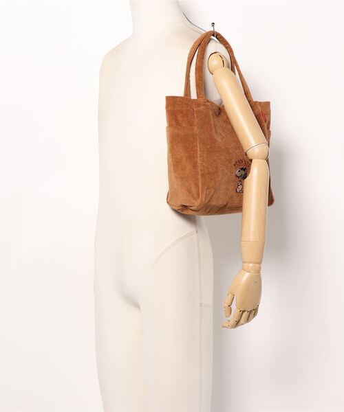 「Vintage PEANUTS」 ハンドバッグ「ROOTOTEコラボ」 FREE カーキ レディース_画像5