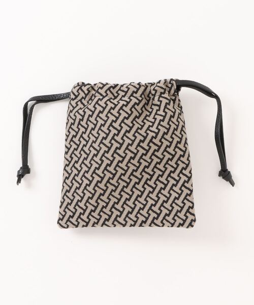 【happiness_24】　IACUCCI ブラックポーチ IACUCCI（イアクッチ） ポーチ FREE ブラック レディース : ZOZOTOWN