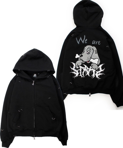 GALFY（ガルフィー） パーカー 「GALFY/ガルフィー」バチバチピアス