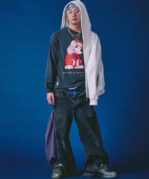 GALFY（ガルフィー） パーカー 「GALFY/ガルフィー」バチバチピアス