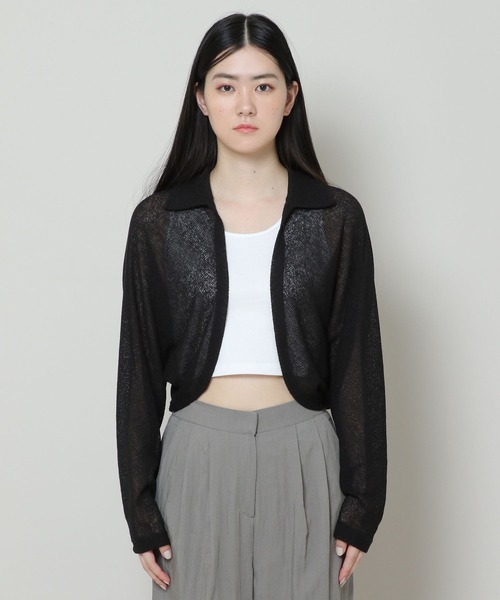 「ALAND」 カーディガン FREE アイボリー レディース_画像5