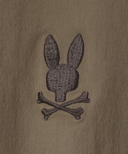 Psycho Bunny（サイコバニー） パーカー 異素材切替 ワッフル