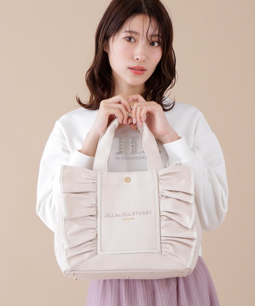 「JILL by JILL STUART」 トートバッグ FREE ホワイト レディース_画像7