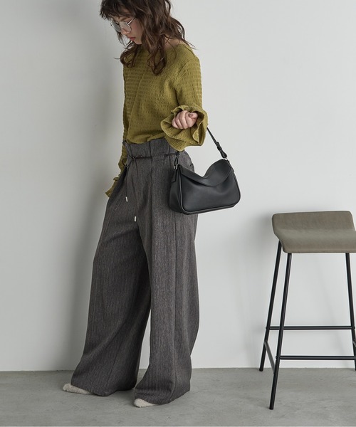 「THE YOn」 スラックス S グレー レディース_画像6