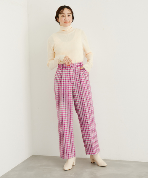 「LE CERCLE par rope'」 パンツ L ピンク系その他2 レディース_画像4