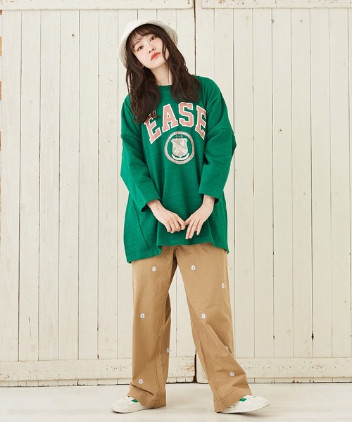 「CUBE SUGAR」 パンツ S カーキ レディース_画像5