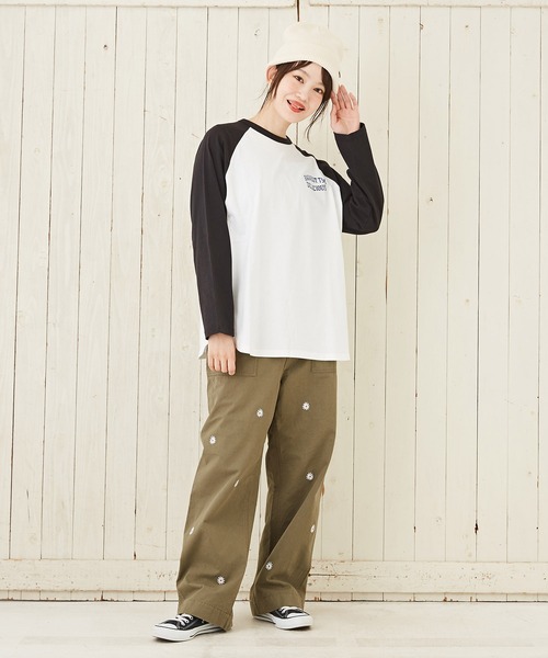 「CUBE SUGAR」 パンツ S カーキ レディース_画像8