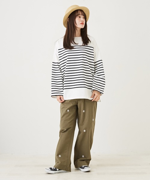 「CUBE SUGAR」 パンツ S カーキ レディース_画像9