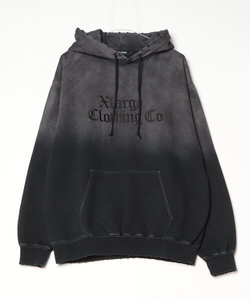 「XLARGE」 プルオーバーパーカー S ブラック メンズの画像