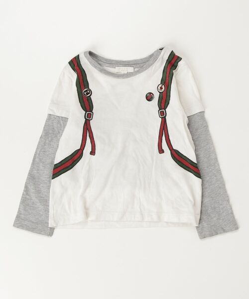 GUCCI（グッチ） 「KIDS」長袖カットソー 36M ホワイト キッズ 