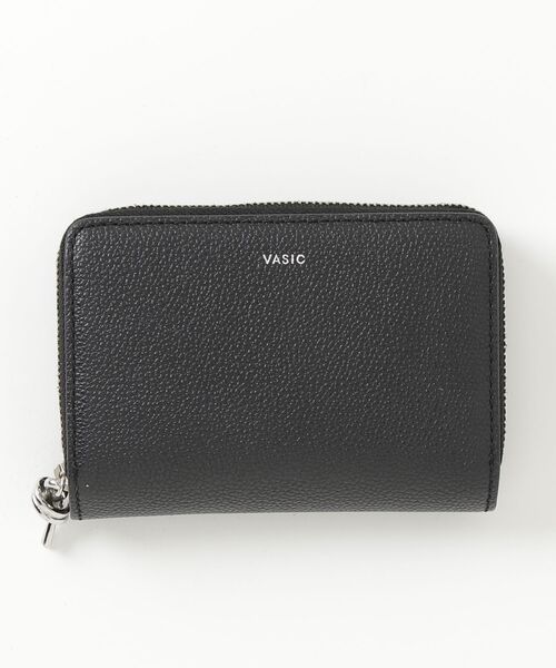 VASIC ブラック 二つ折り財布 CORD MINI WALLET,ブラック – VASIC ヴァジック日本公式サイト