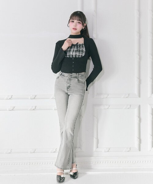 OLIVE des OLIVE（オリーブデオリーブ） ニット セーター 「Belle