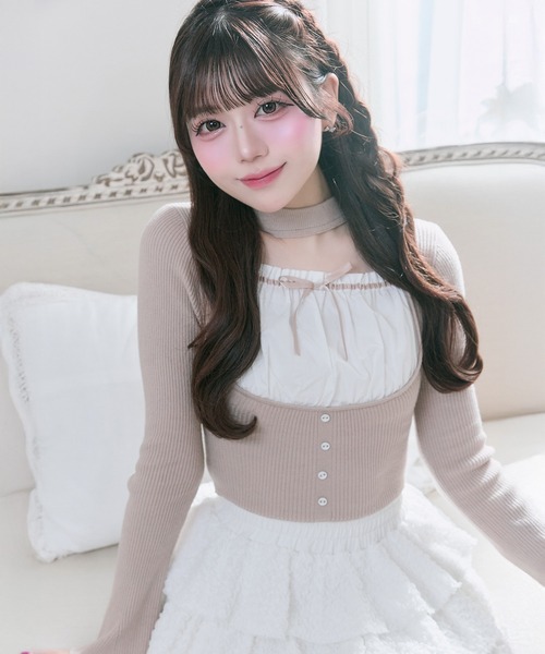 OLIVE des OLIVE（オリーブデオリーブ） ニット セーター 「Belle